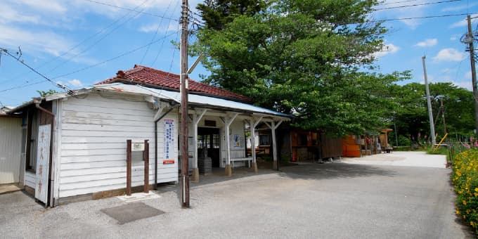 小湊鐵道 里見駅